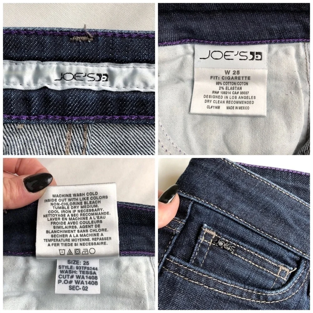 Joe’s The Cigarette Straight Leg Jeans - Picture 6 of 8